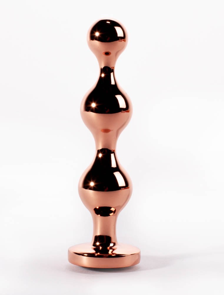 Metal Anal Plug with Gold Gem X-Men Secret Shine Booty Call