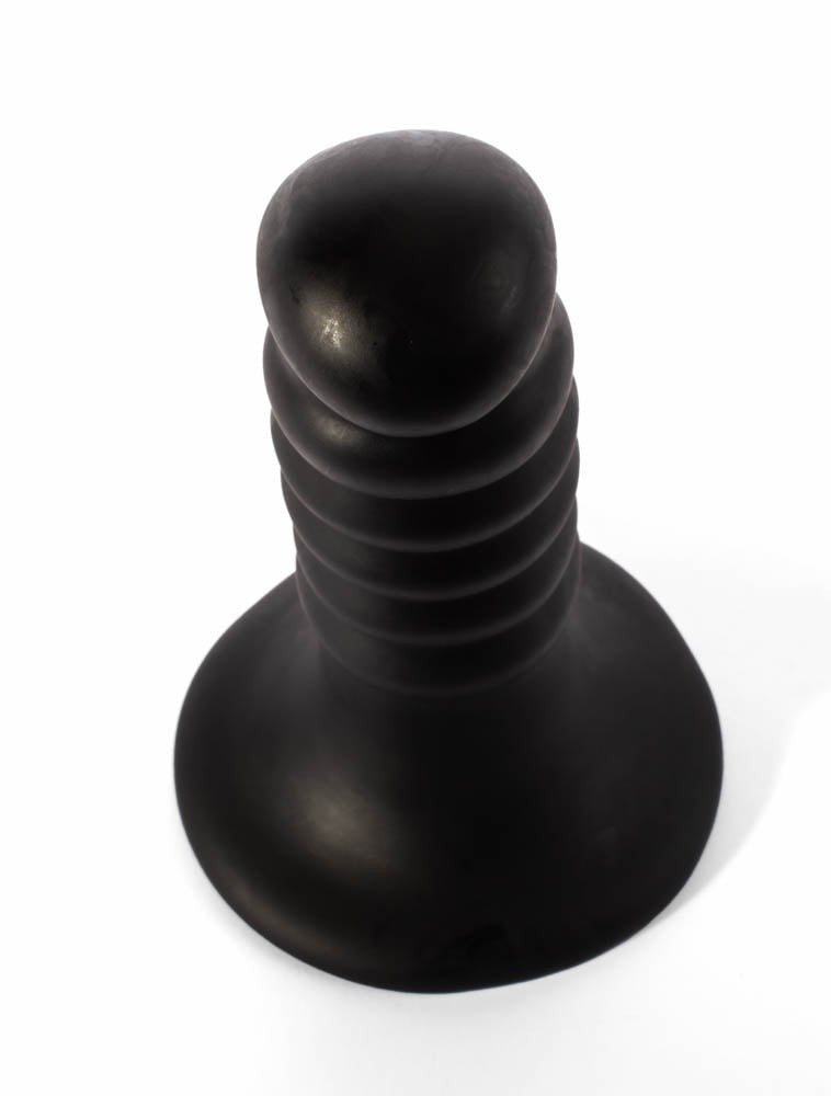 10" Extra Thick X-Men Anal Plug Black IV