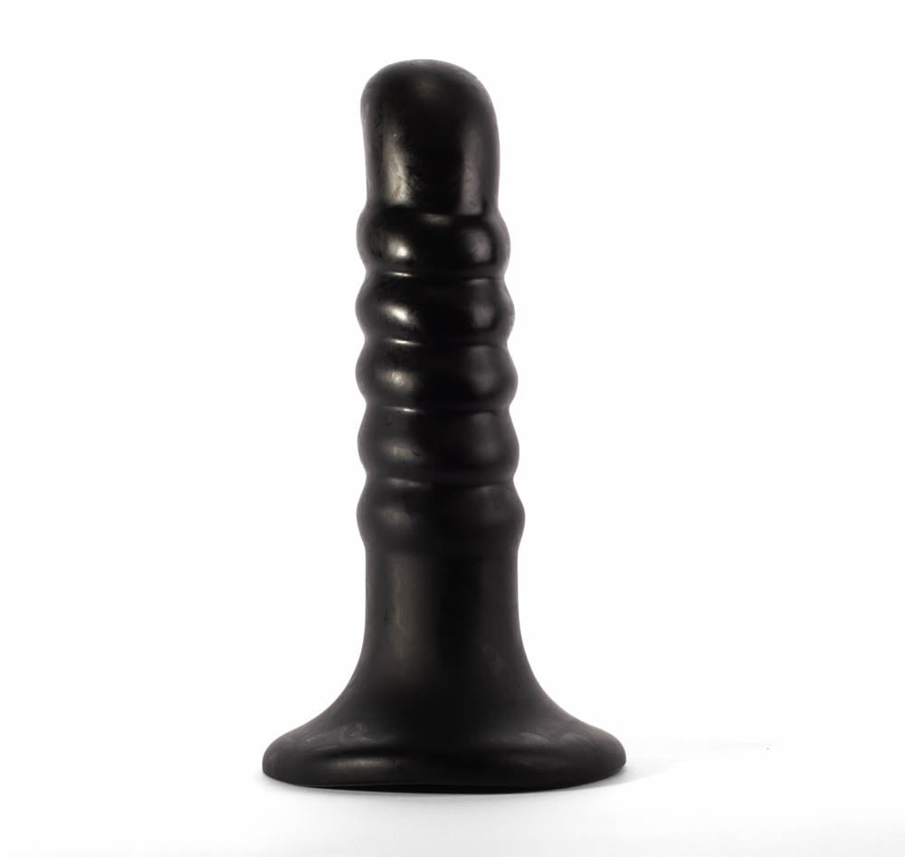 10" Extra Thick X-Men Anal Plug Black IV