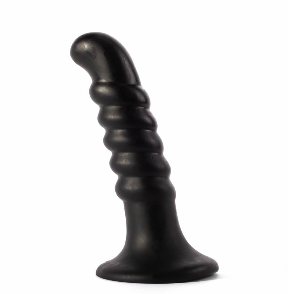 10" Extra Thick X-Men Anal Plug Black IV