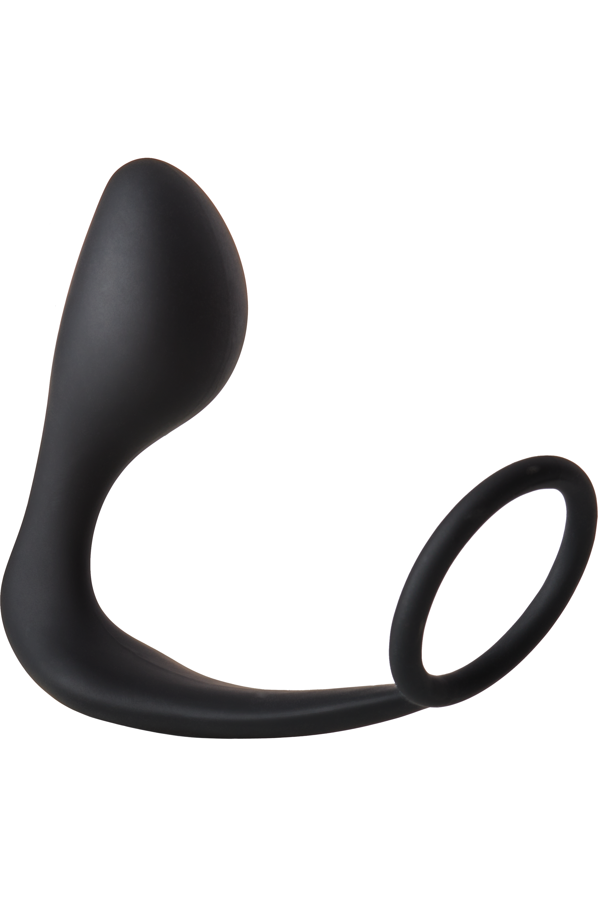 FANTASTIC BLACK BUTT PLUG WITH COCK RING
