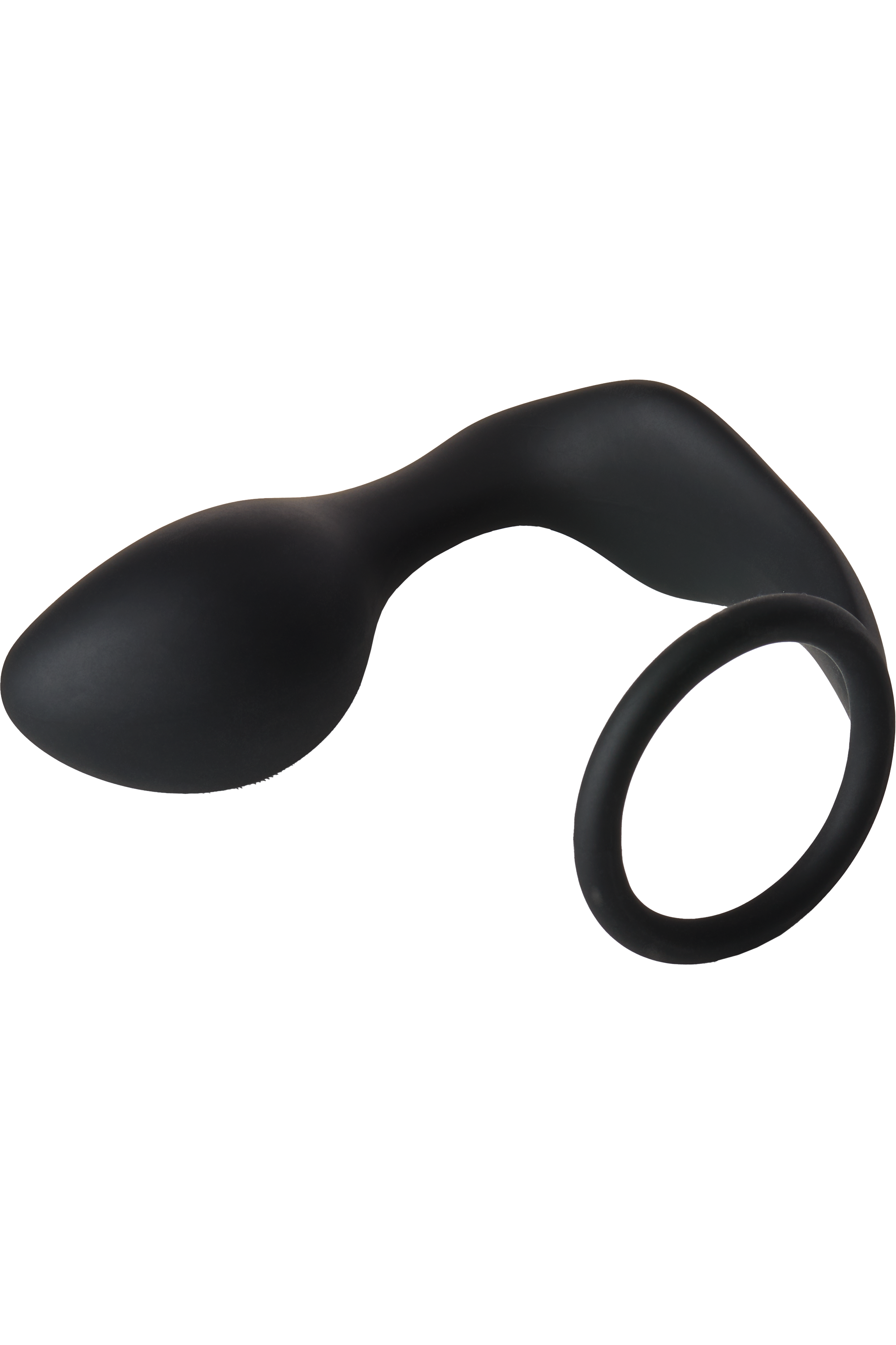FANTASTIC BLACK BUTT PLUG WITH COCK RING