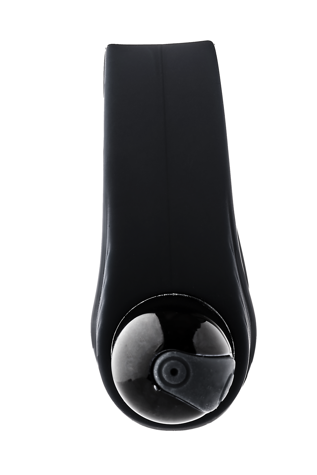 RAMROD VIBRATING COCK RING WITH LARGE BLACK BULLET
