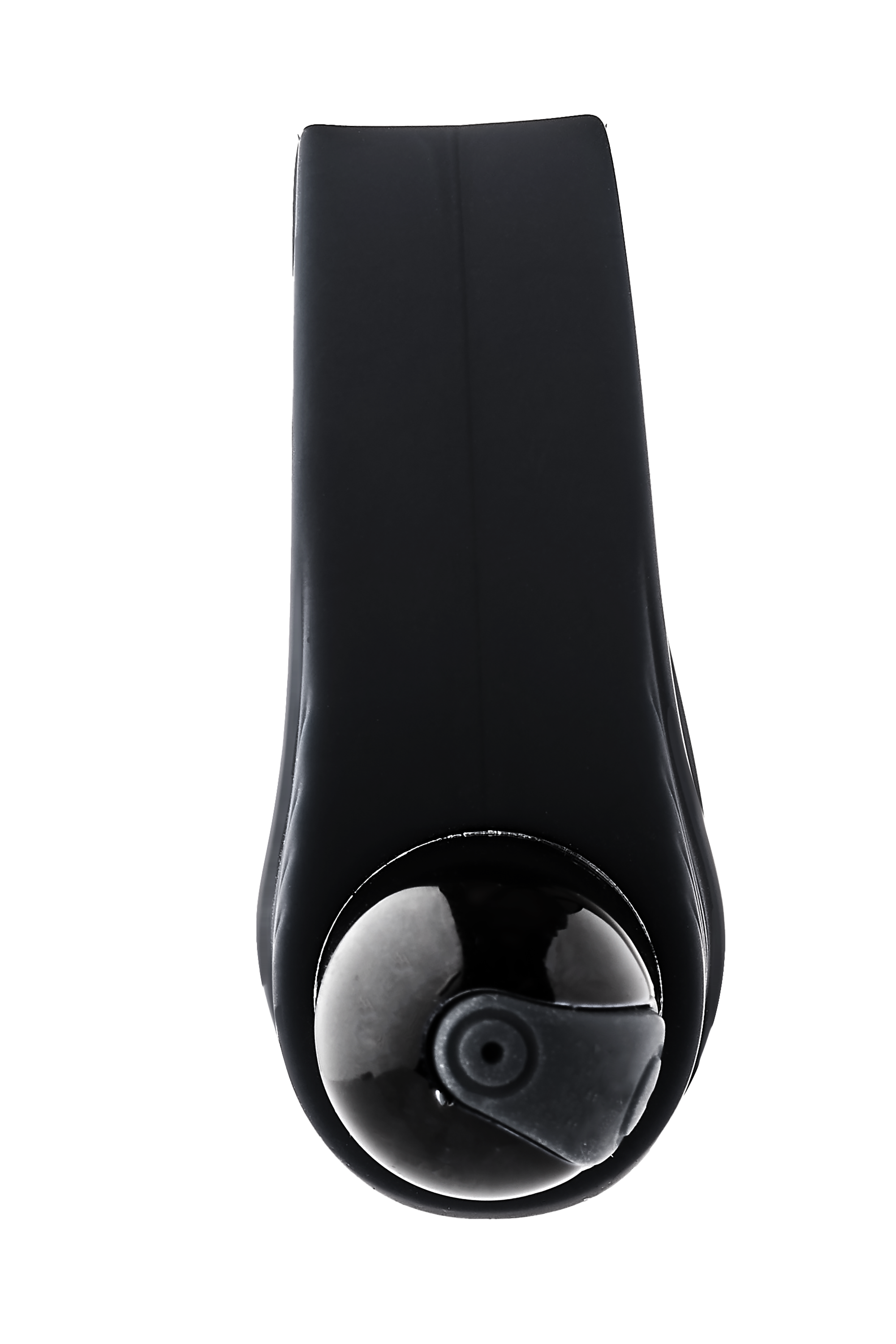 RAMROD VIBRATING COCK RING WITH LARGE BLACK BULLET