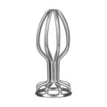 Stainless steel anal plug M