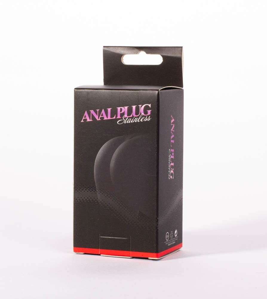 Stainless Steel Anal Plug L