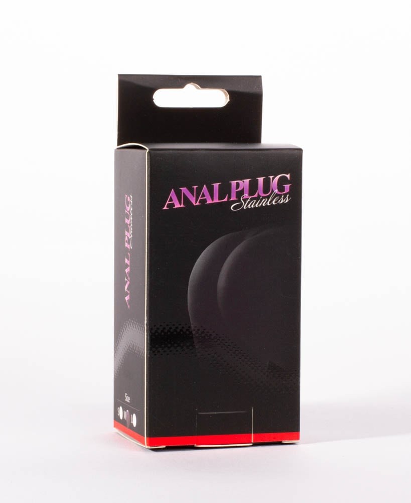 Stainless Steel Anal Plug L