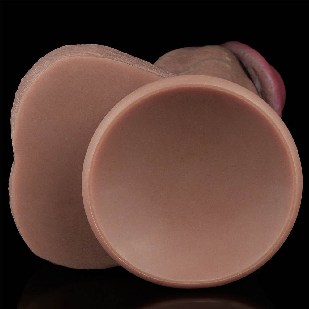 11" XXL Dual Layer Silicone Dildo