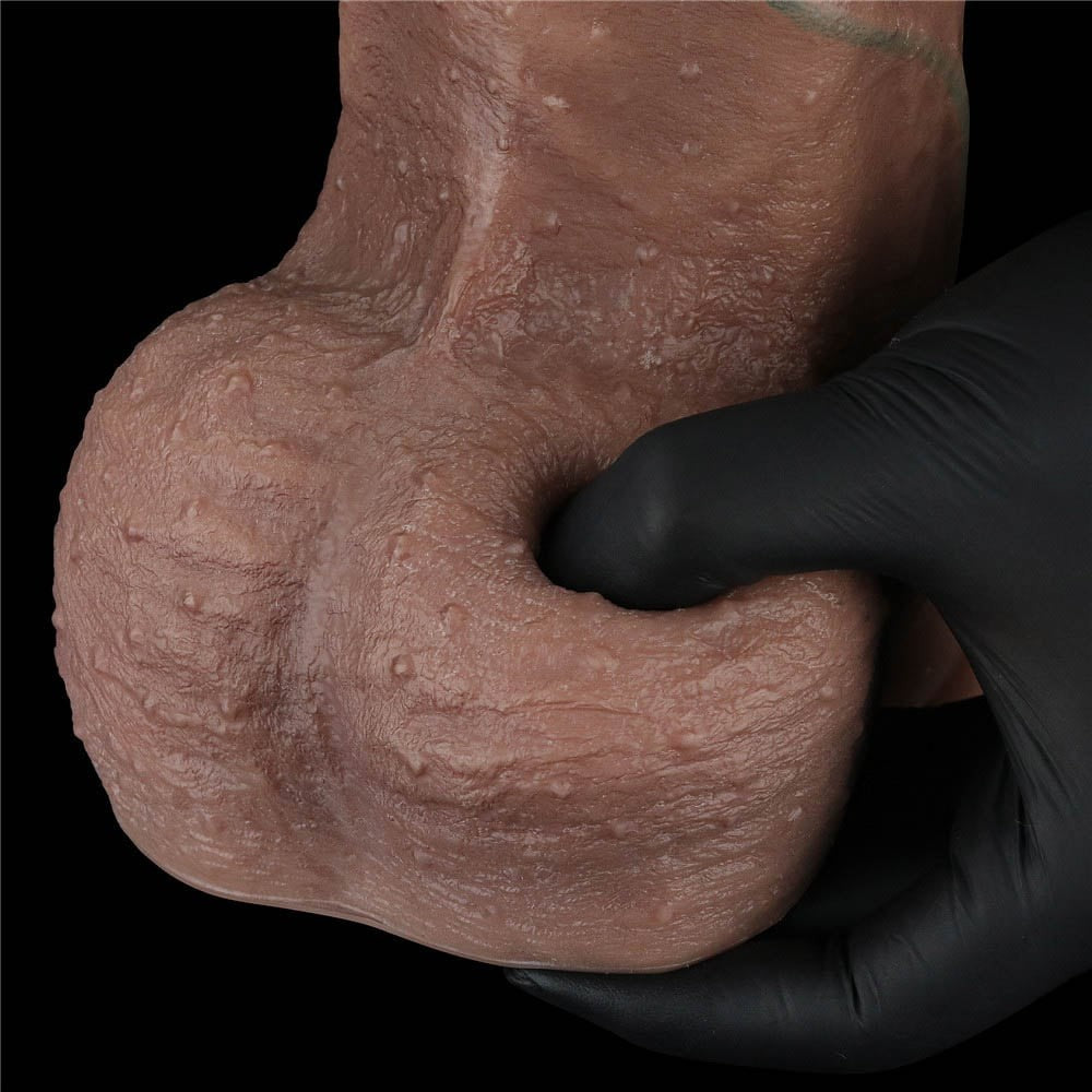 XXL 13'' Pene a doppio strato in silicone