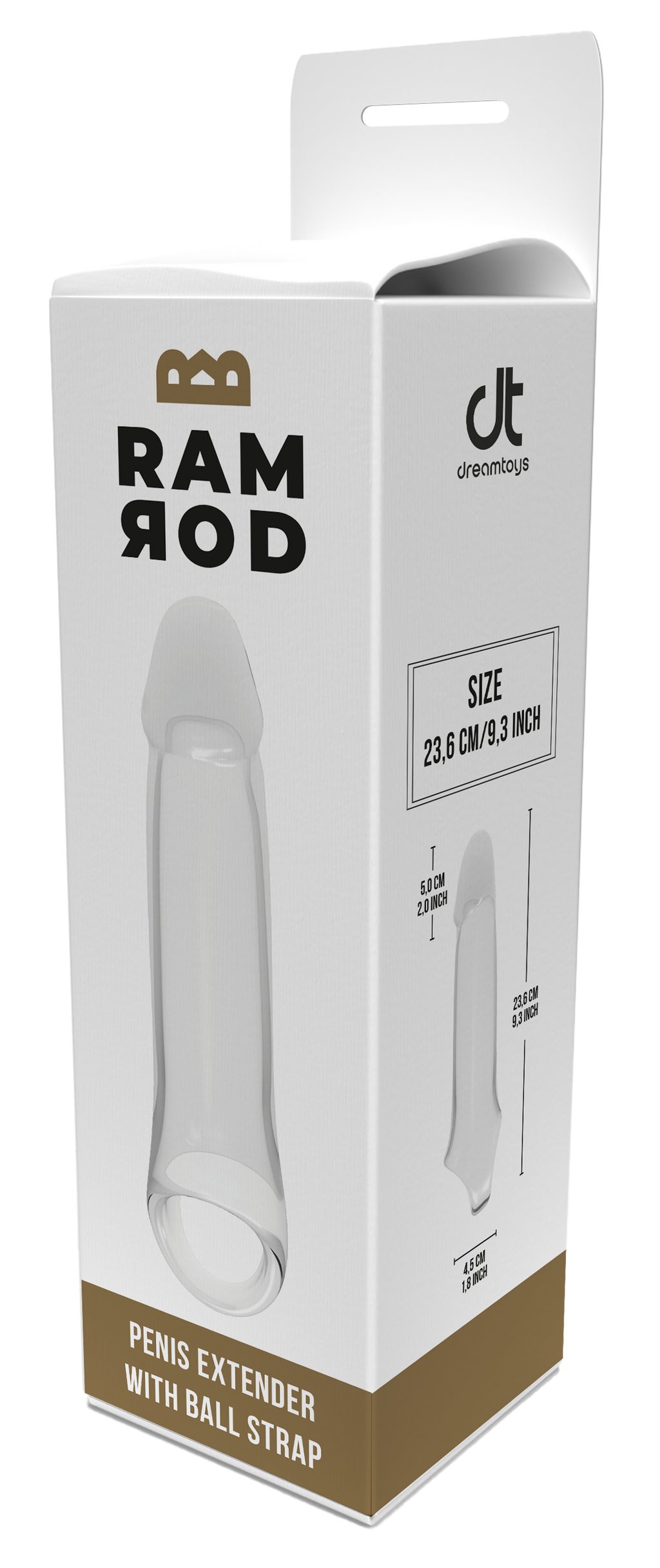 8.8 INCH RAMROD EXTENDER WITH BALL STRAP