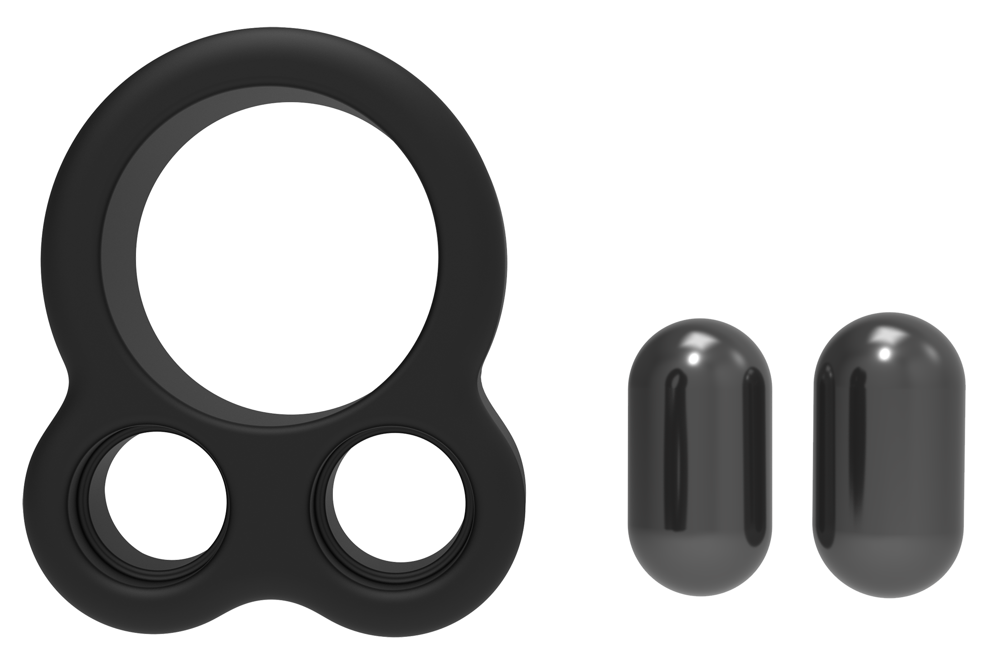 RAMROD DUAL WEIGHT COCK RING