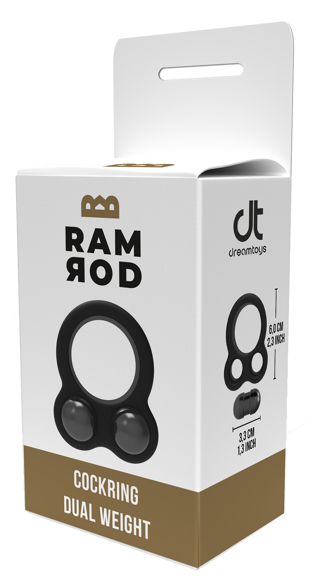 RAMROD DUAL WEIGHT COCK RING