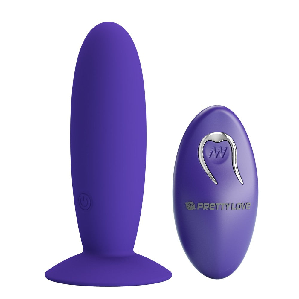 Pretty Love Vibrating Plug with Remote - For Guys