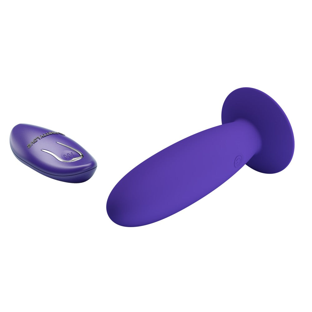 Pretty Love Vibrating Plug with Remote - For Guys
