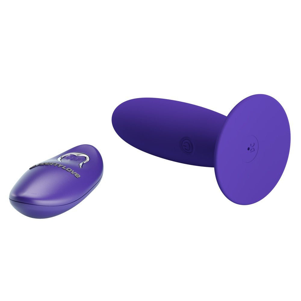 Pretty Love Vibrating Plug with Remote - For Guys