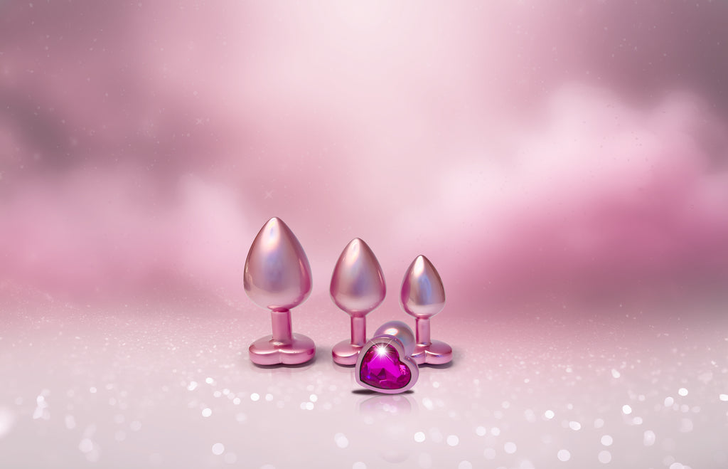 Placca GLEAMING LOVE PEARL ROSA MEDIO