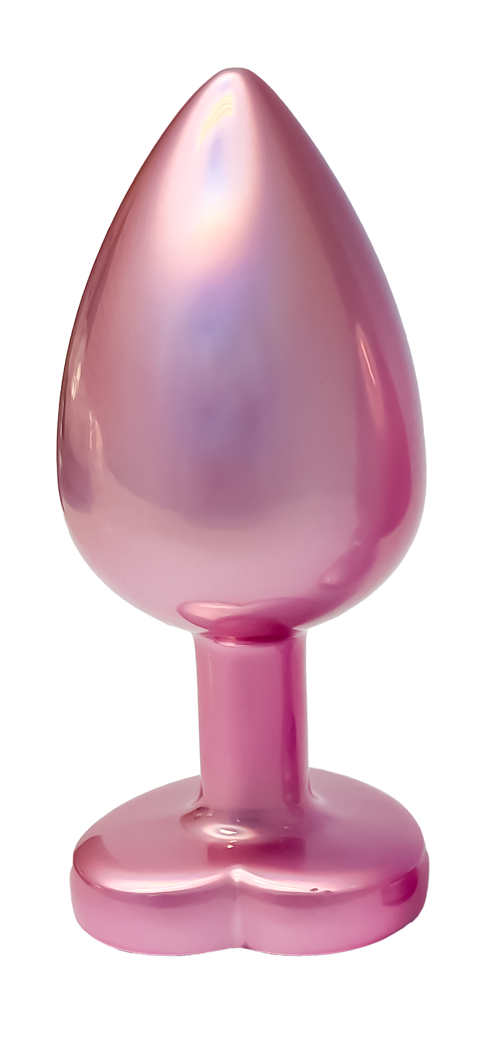 Plug grande rosa perla scintillante dell'amore