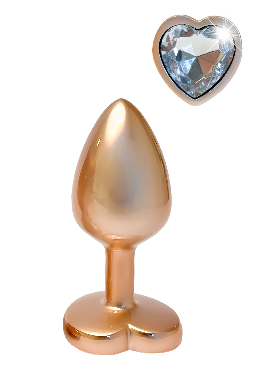 Glitter oro perlato con tappo piccolo