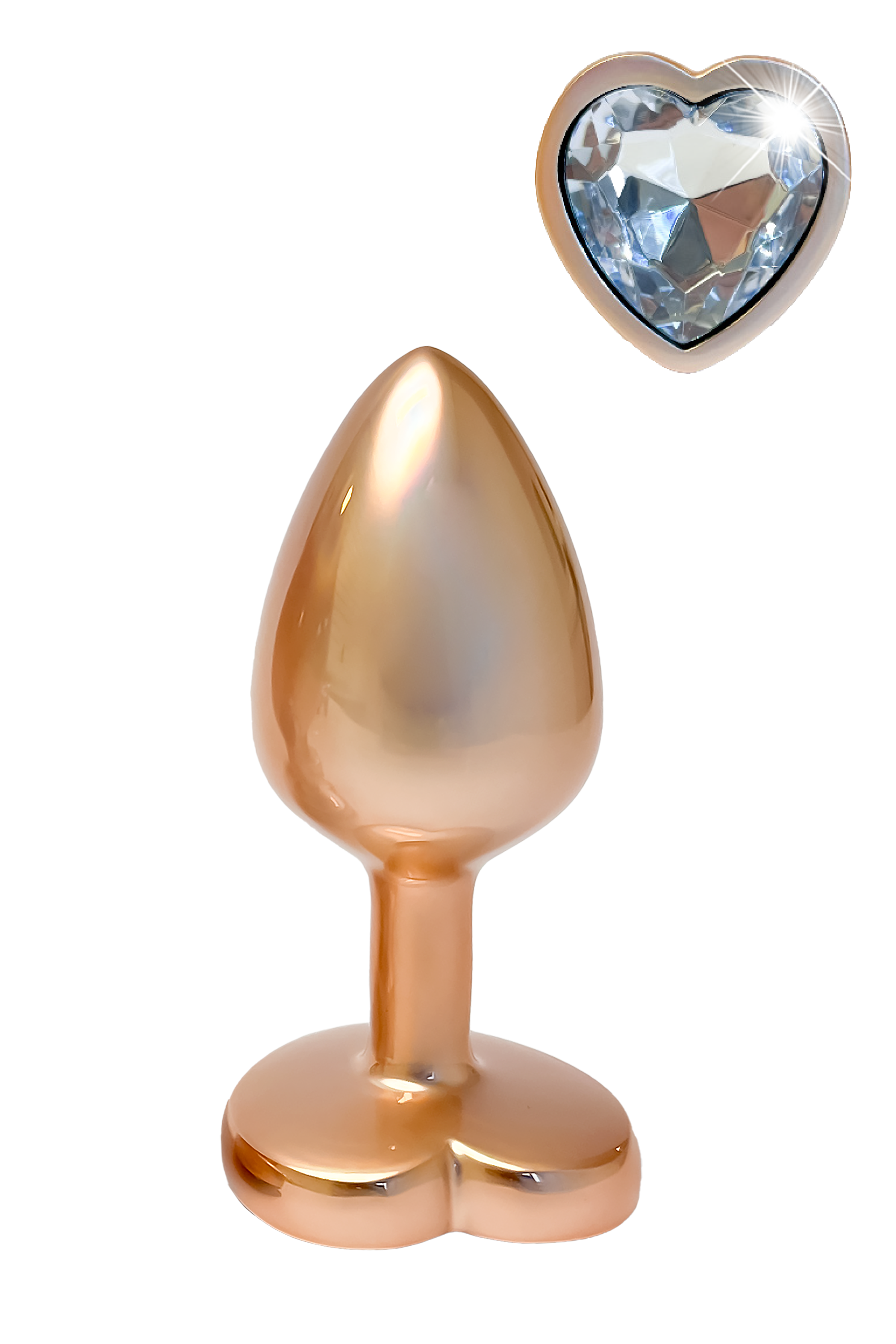 Glitter oro perlato con tappo piccolo