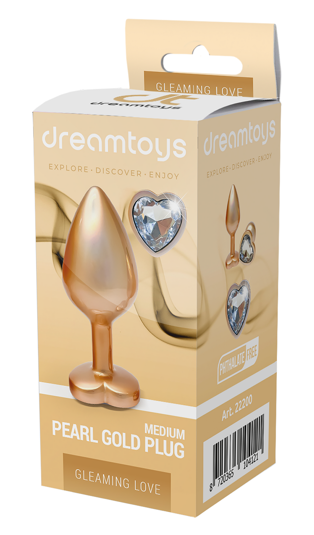 Dilatatore GLEAMING LOVE PEARL ORO MED