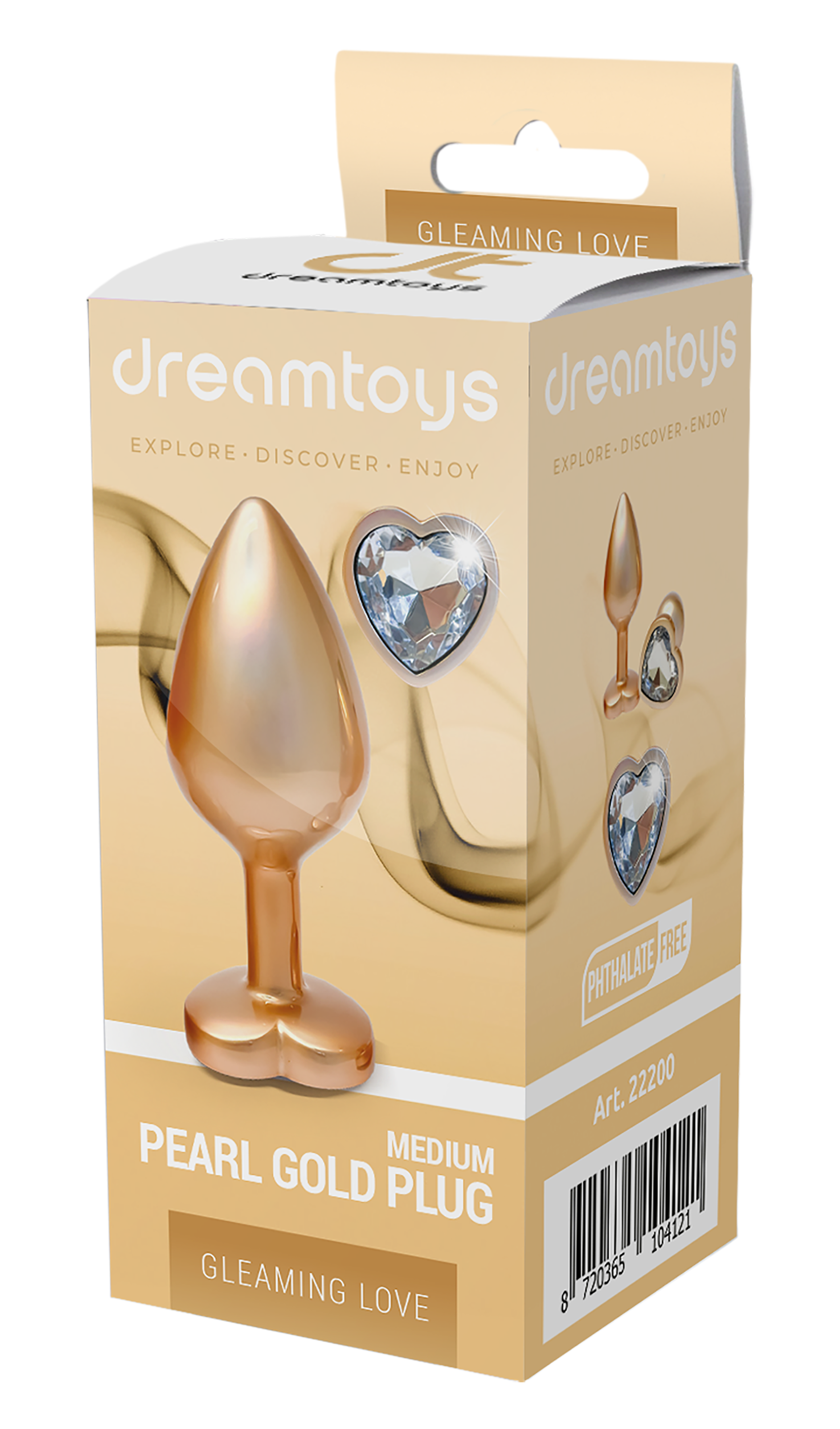 Dilatatore GLEAMING LOVE PEARL ORO MED