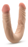 DR. SKIN PLUS 14" DOPPIO DILDO POSIZIONABILE BEIGE