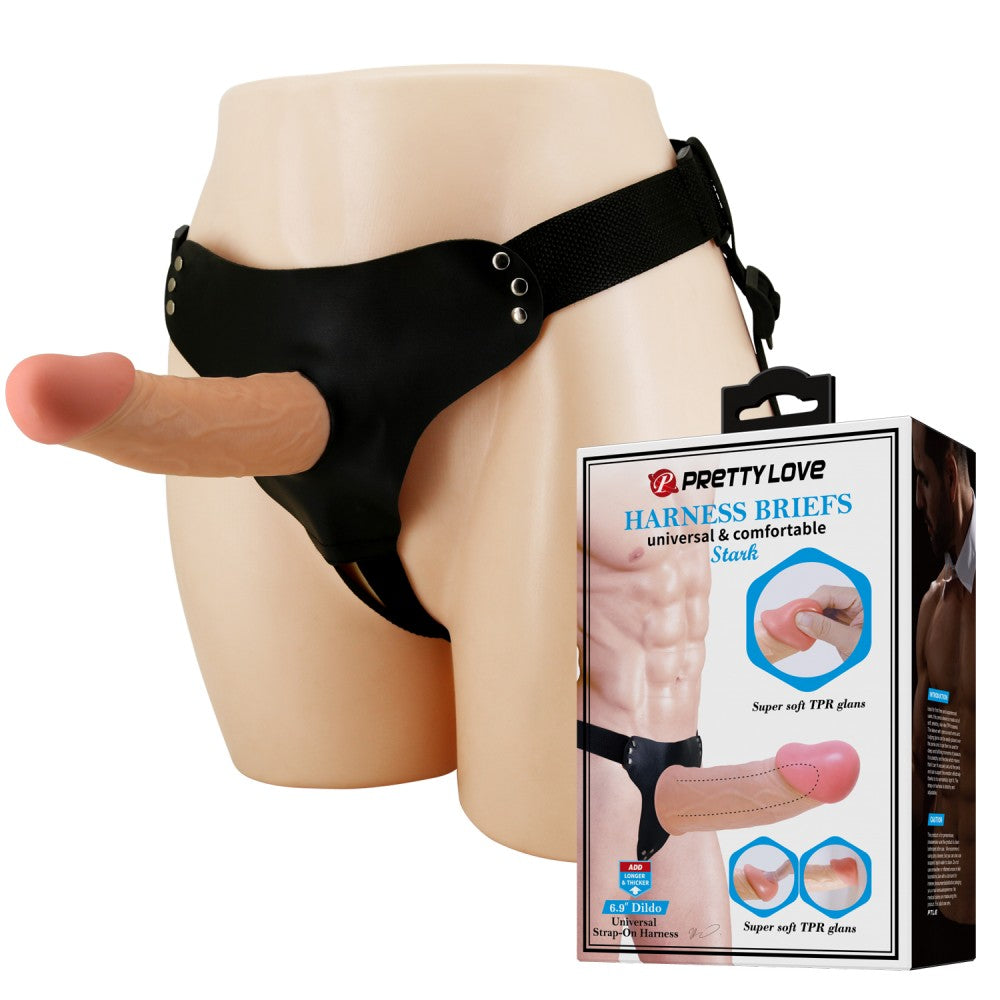 Pretty Love Stark Flesh Harness Panties