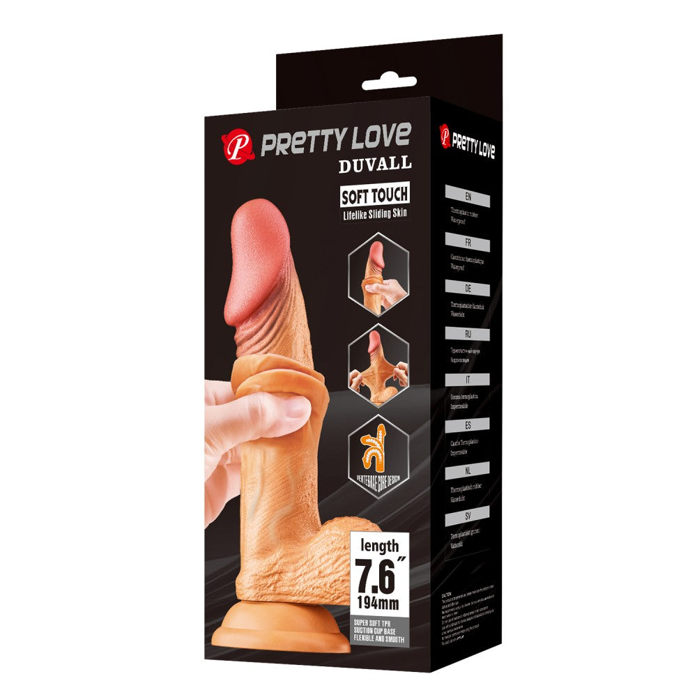 Dildo Pretty Love Duvall 7,6" color carne
