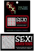 SEX! SCRATCH TICKETS