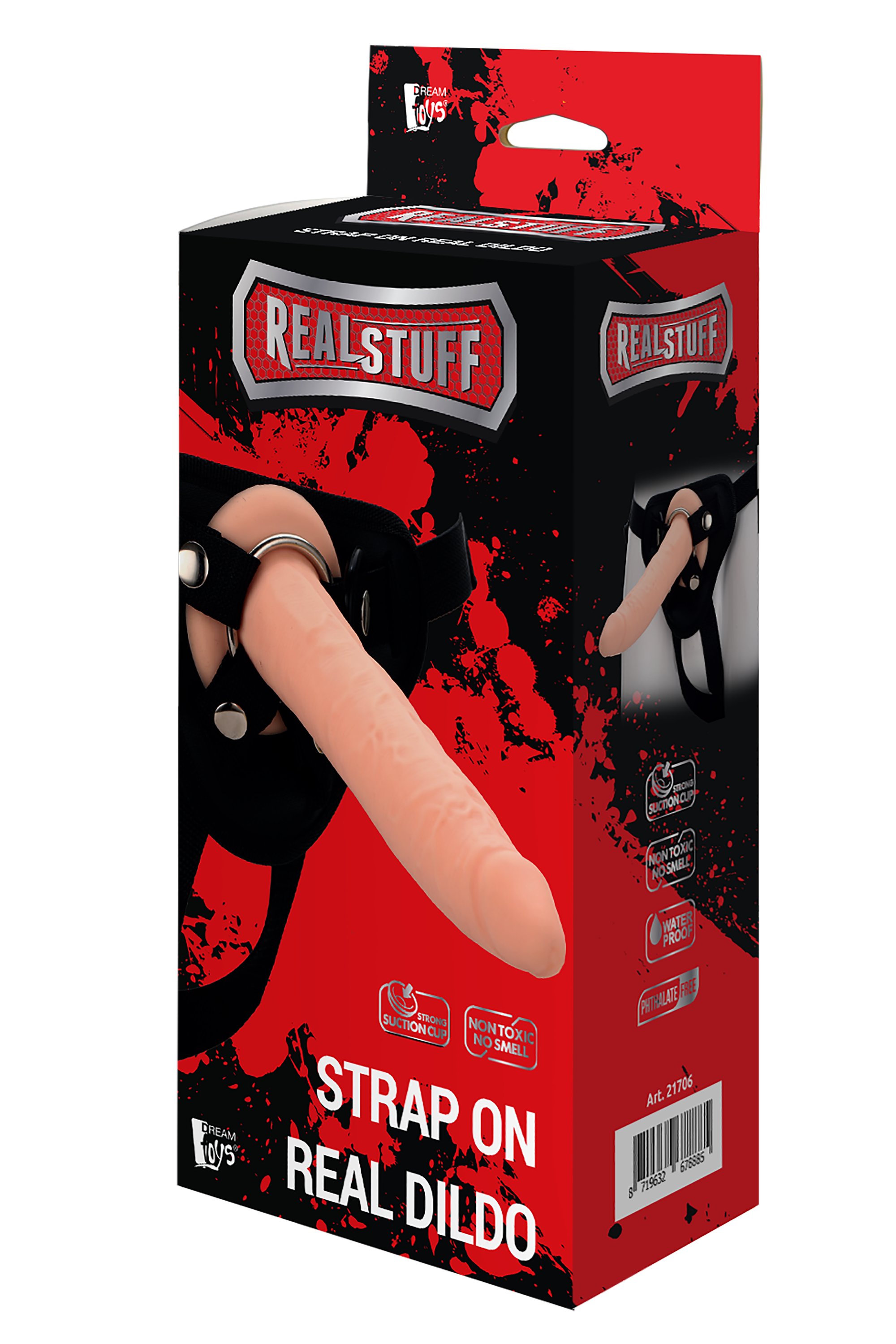 REALSTUFF DILDO A CINGHIA REALE
