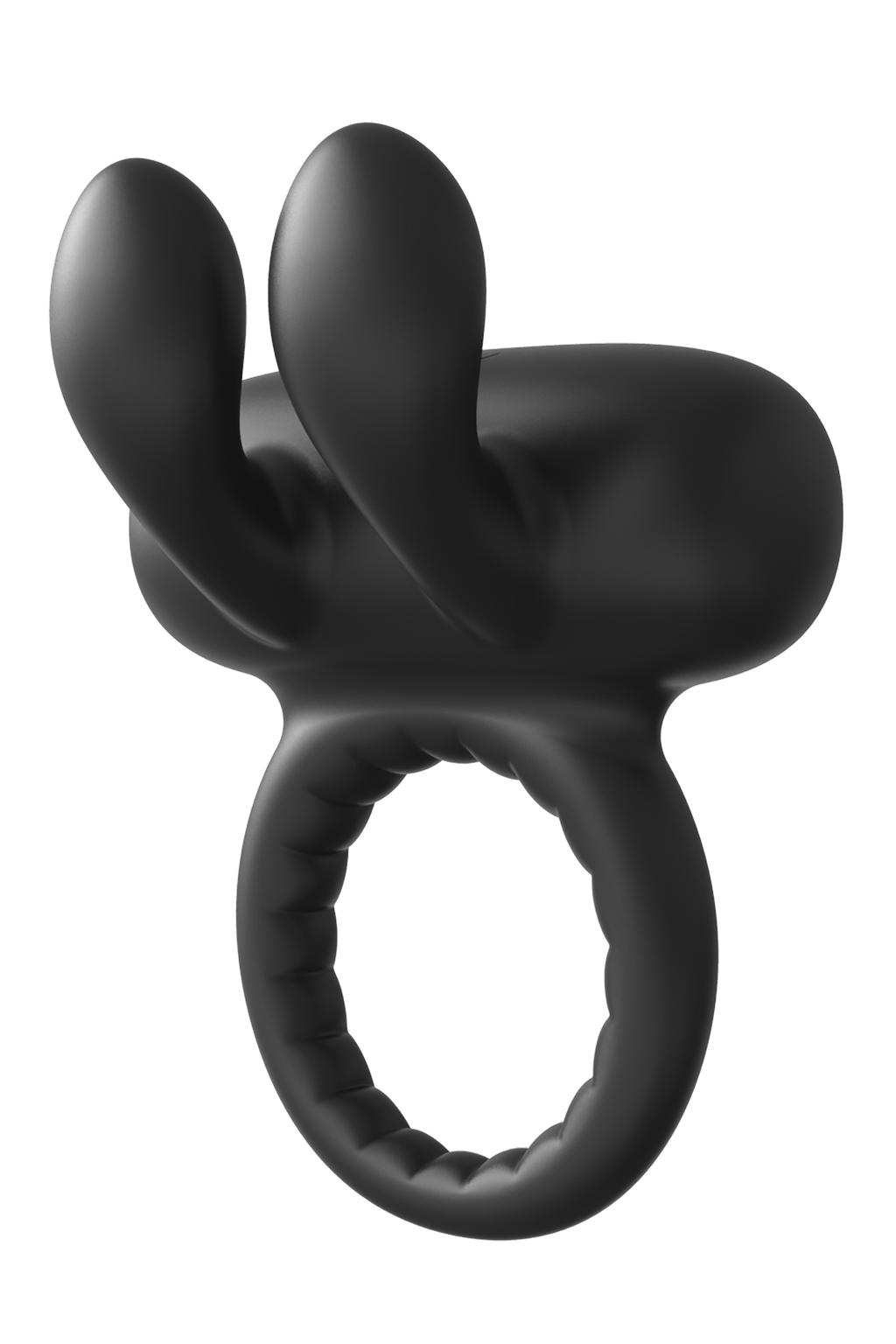 ANELLO VIBRANTE PER PENE RAMROD RABBIT NERO