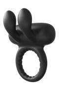 ANELLO VIBRANTE PER PENE RAMROD RABBIT NERO