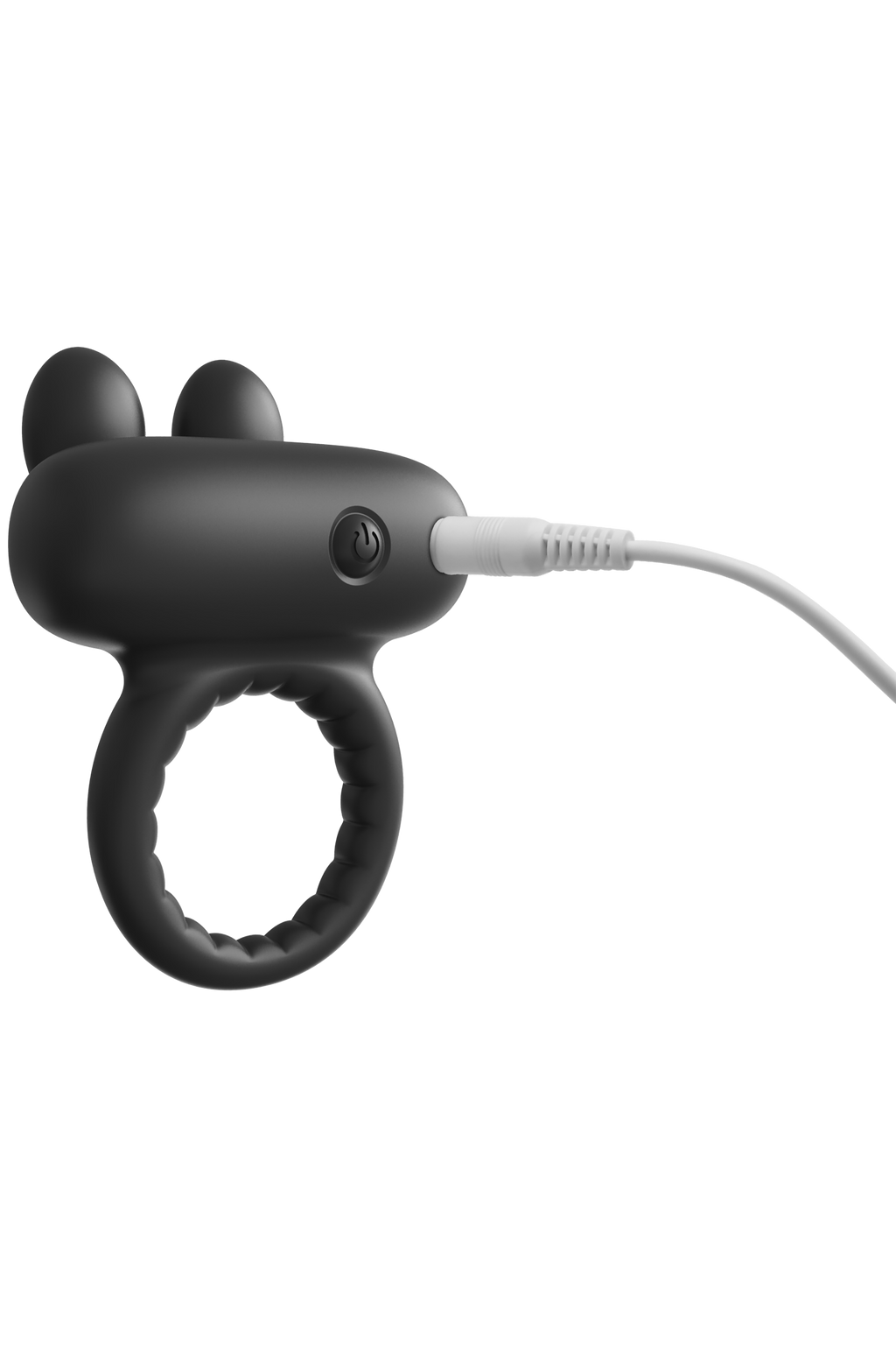 ANELLO VIBRANTE PER PENE RAMROD RABBIT NERO