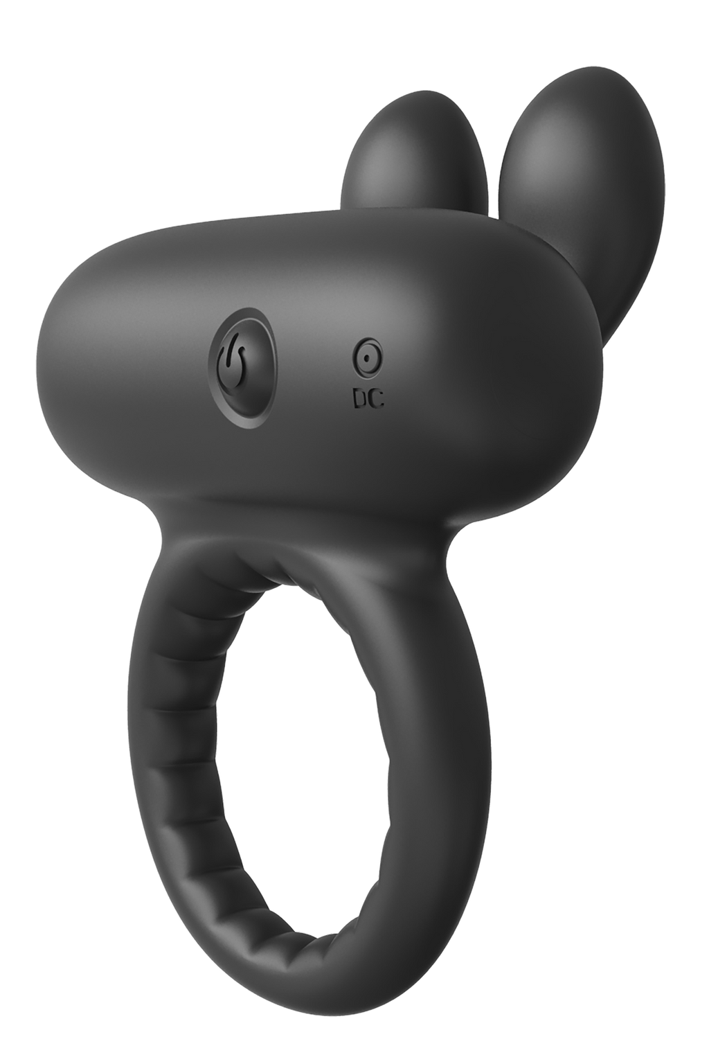 ANELLO VIBRANTE PER PENE RAMROD RABBIT NERO