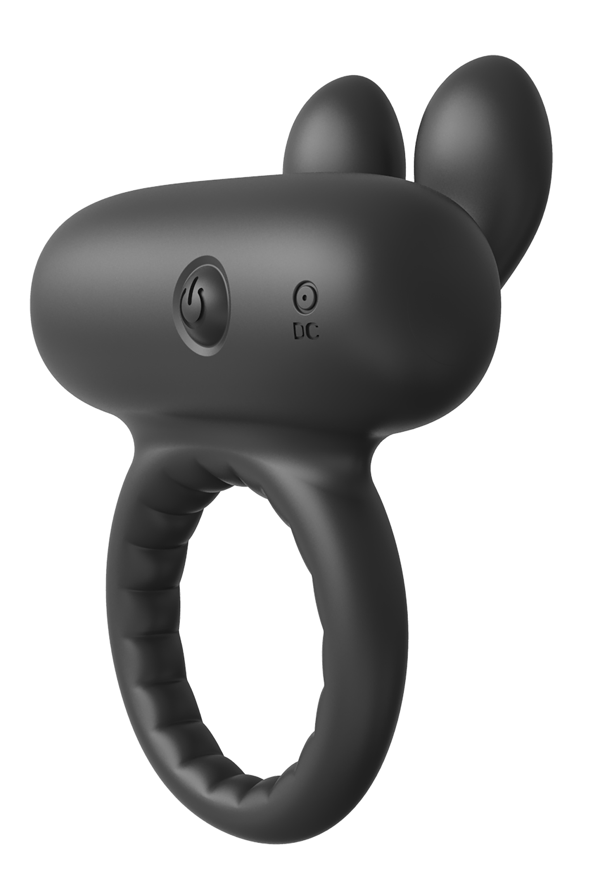 ANELLO VIBRANTE PER PENE RAMROD RABBIT NERO
