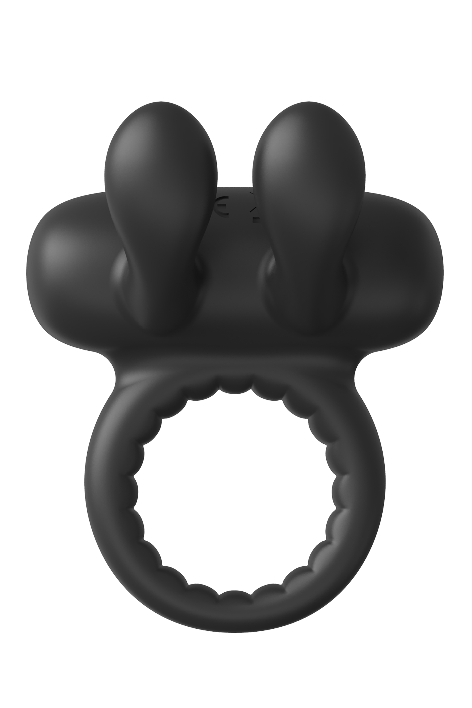 ANELLO VIBRANTE PER PENE RAMROD RABBIT NERO