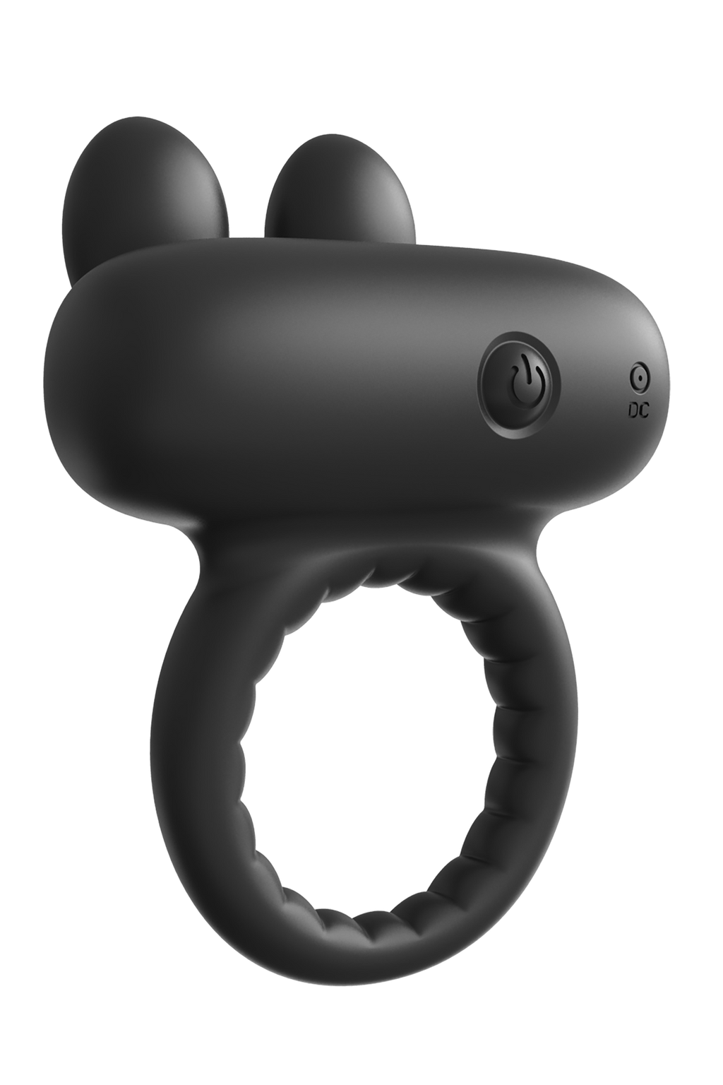 ANELLO VIBRANTE PER PENE RAMROD RABBIT NERO