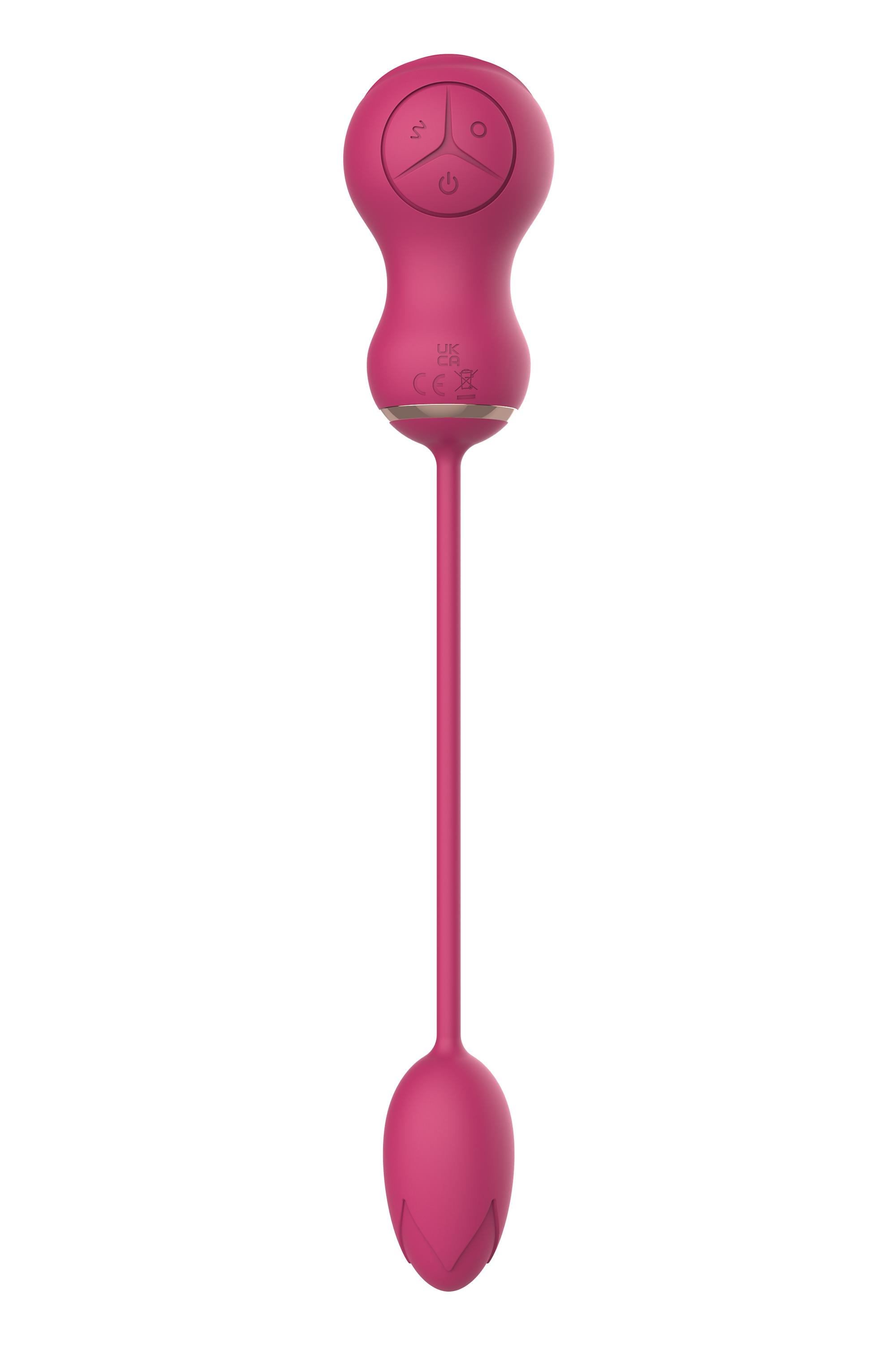 ESSENTIALS DOUBLE-ENDED FLEXIBLE STIMULATOR AND PINK VIBRATING EGG