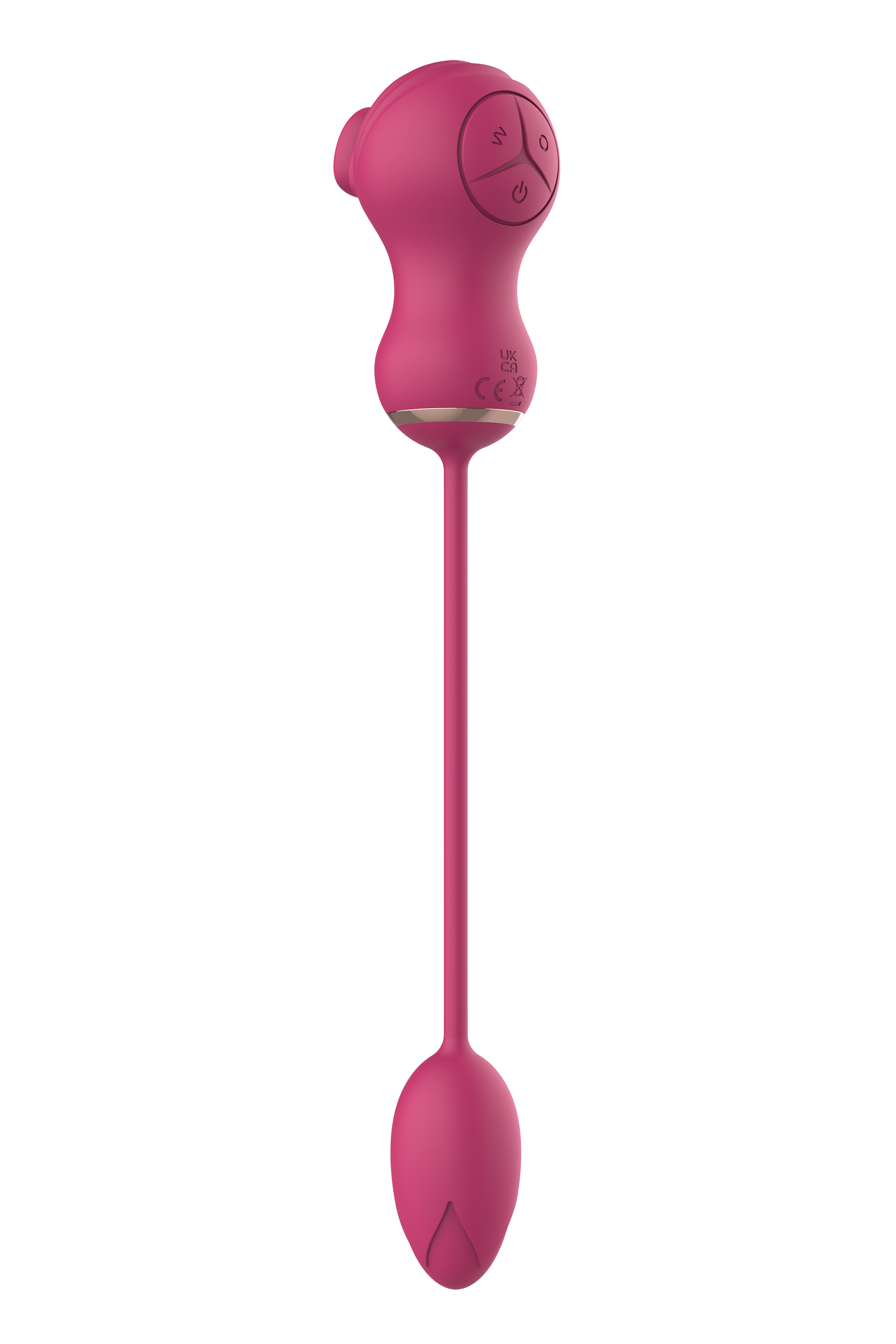 ESSENTIALS DOUBLE-ENDED FLEXIBLE STIMULATOR AND PINK VIBRATING EGG