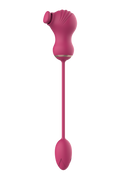 ESSENTIALS DOUBLE-ENDED FLEXIBLE STIMULATOR AND PINK VIBRATING EGG