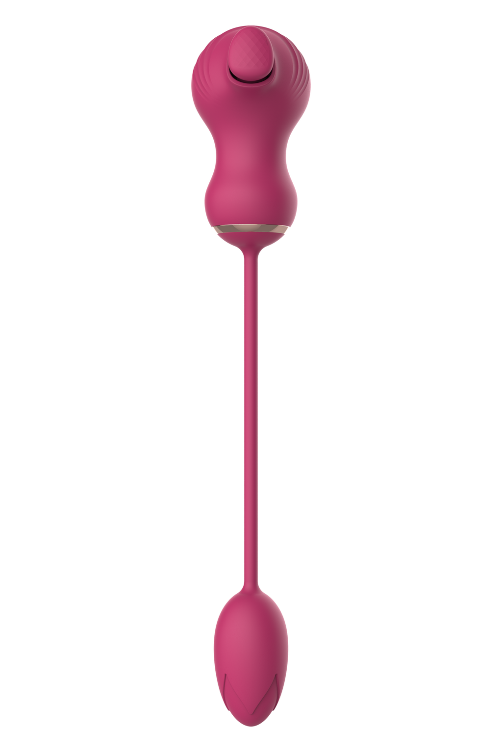 ESSENTIALS DOUBLE-ENDED FLEXIBLE STIMULATOR AND PINK VIBRATING EGG