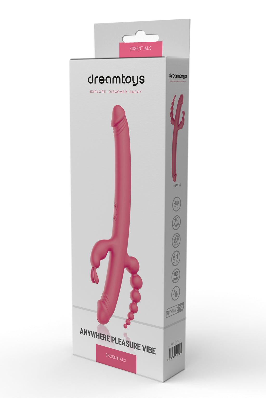 ESSENTIALS EVERYWHERE PLEASURE VIBE PINK