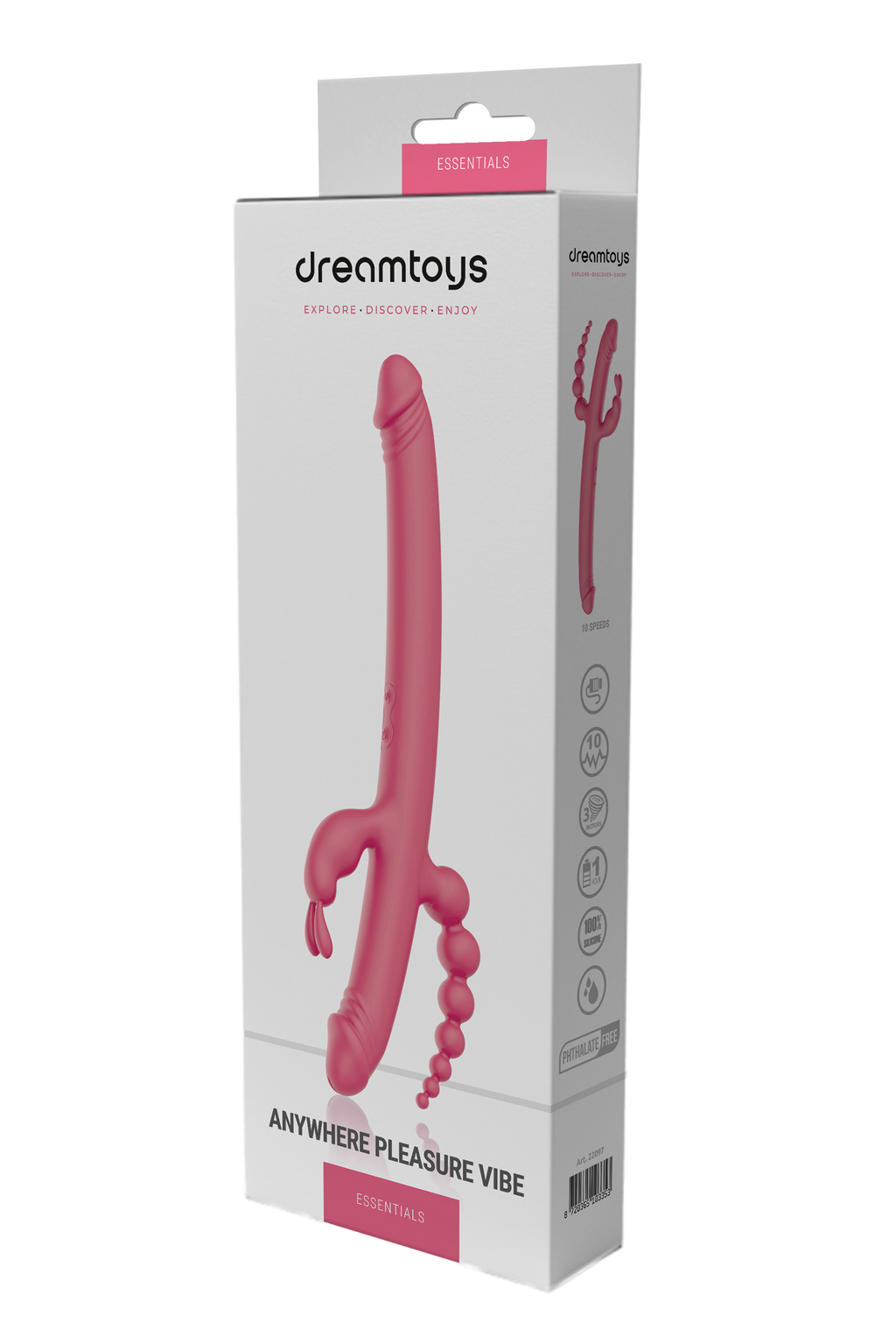 ESSENTIALS EVERYWHERE PLEASURE VIBE PINK