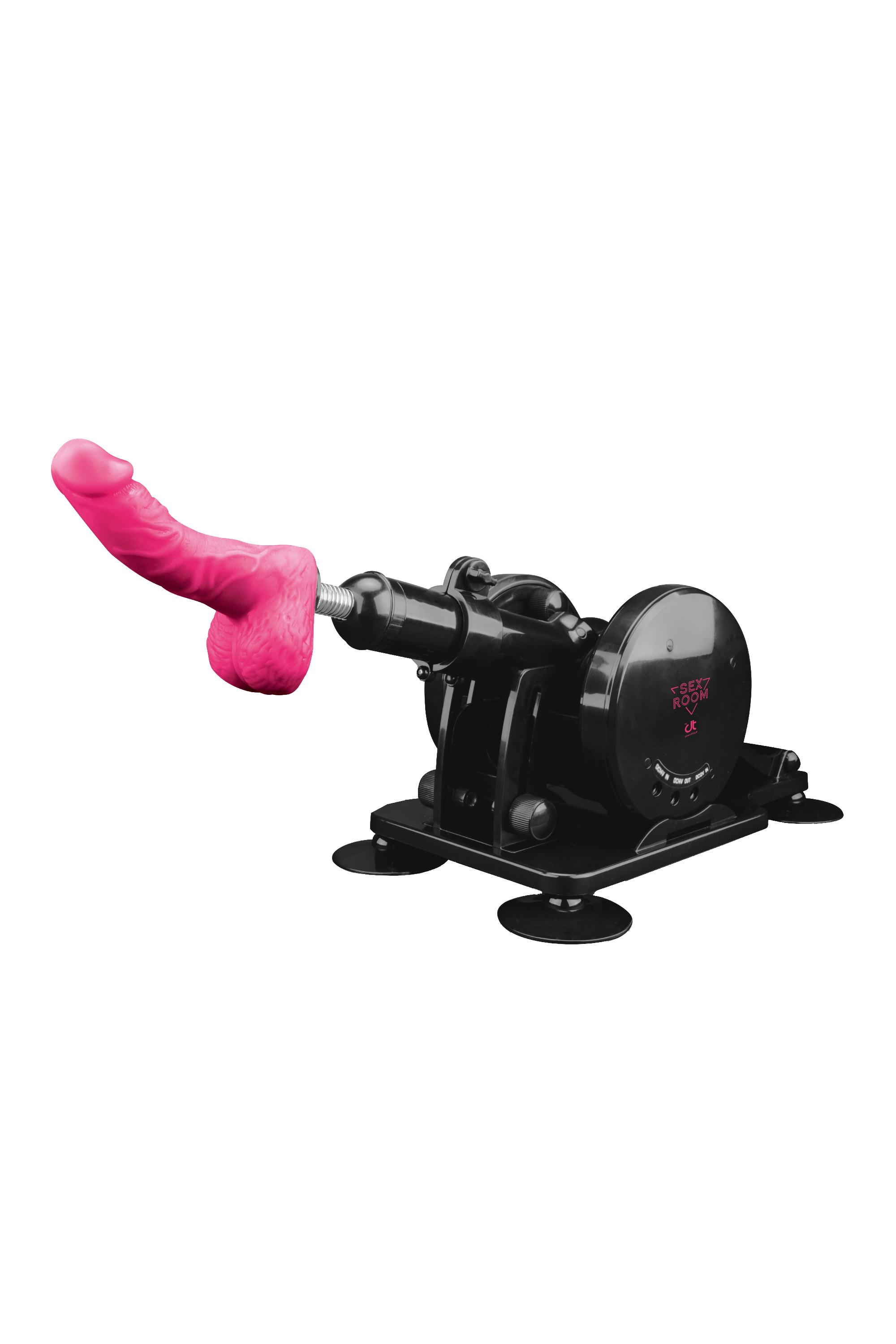 REMOTE-CONTROLLED THRUSTING MACHINE FOR THE SEX ROOM