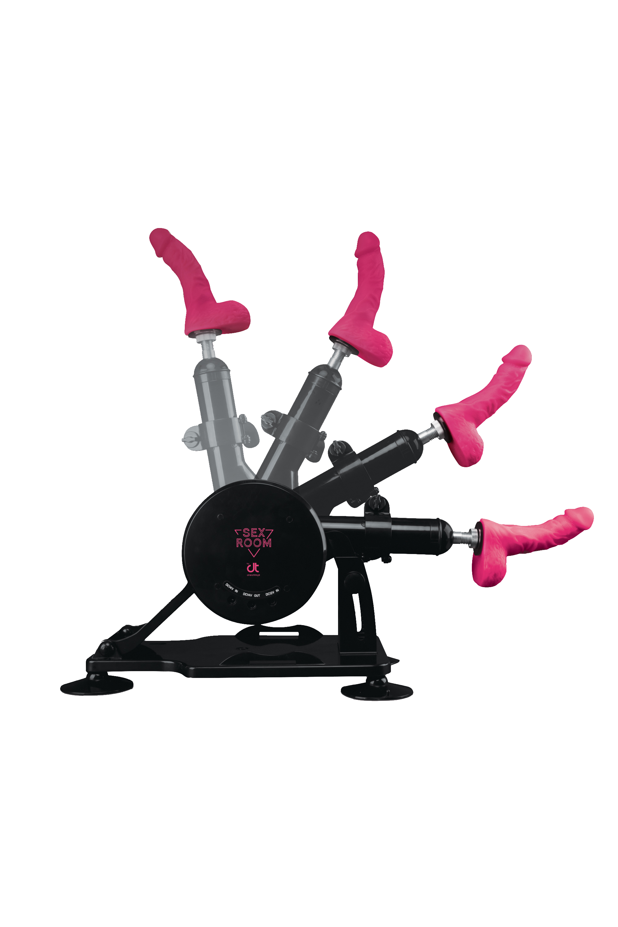 REMOTE-CONTROLLED THRUSTING MACHINE FOR THE SEX ROOM