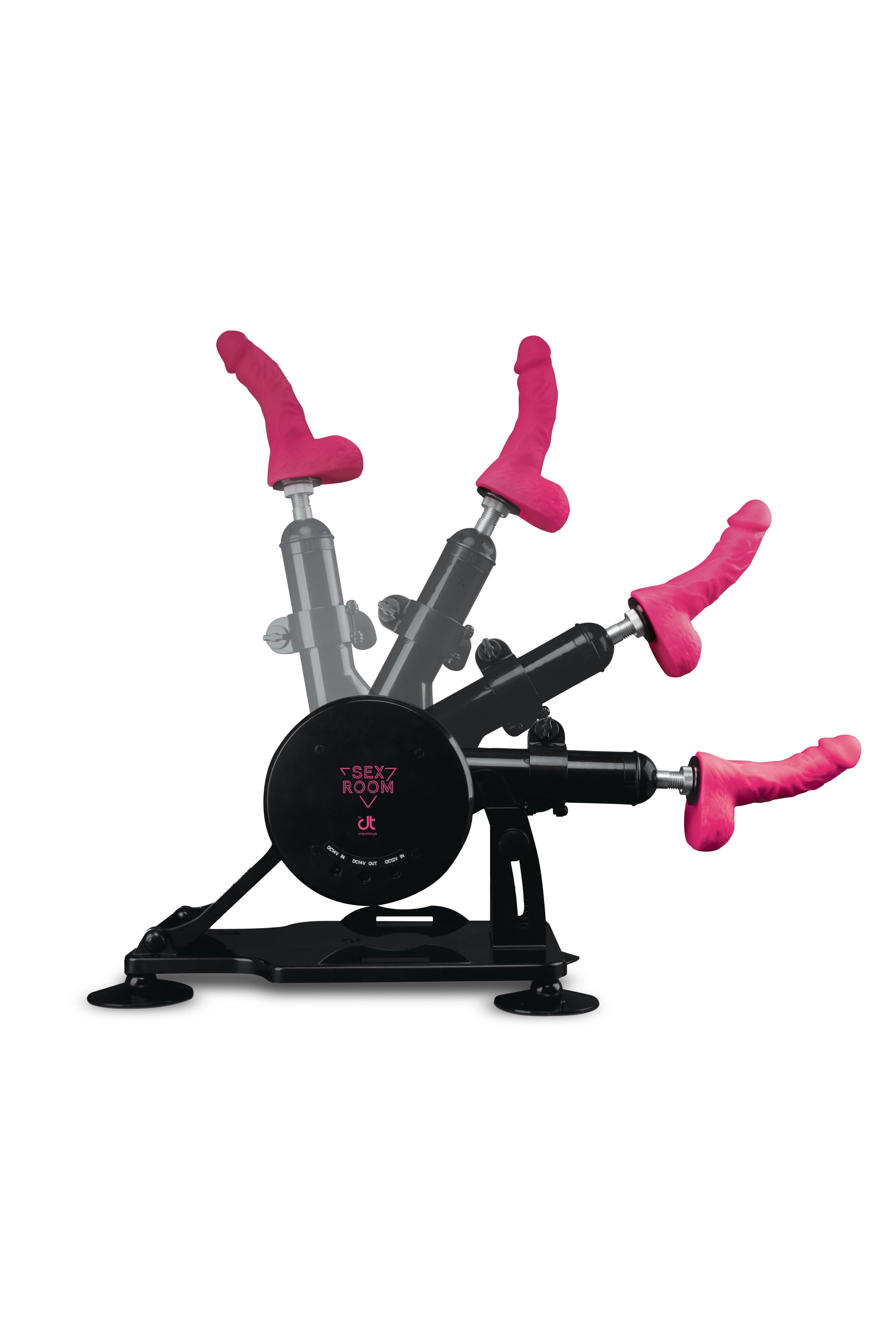 REMOTE-CONTROLLED THRUSTING MACHINE FOR THE SEX ROOM