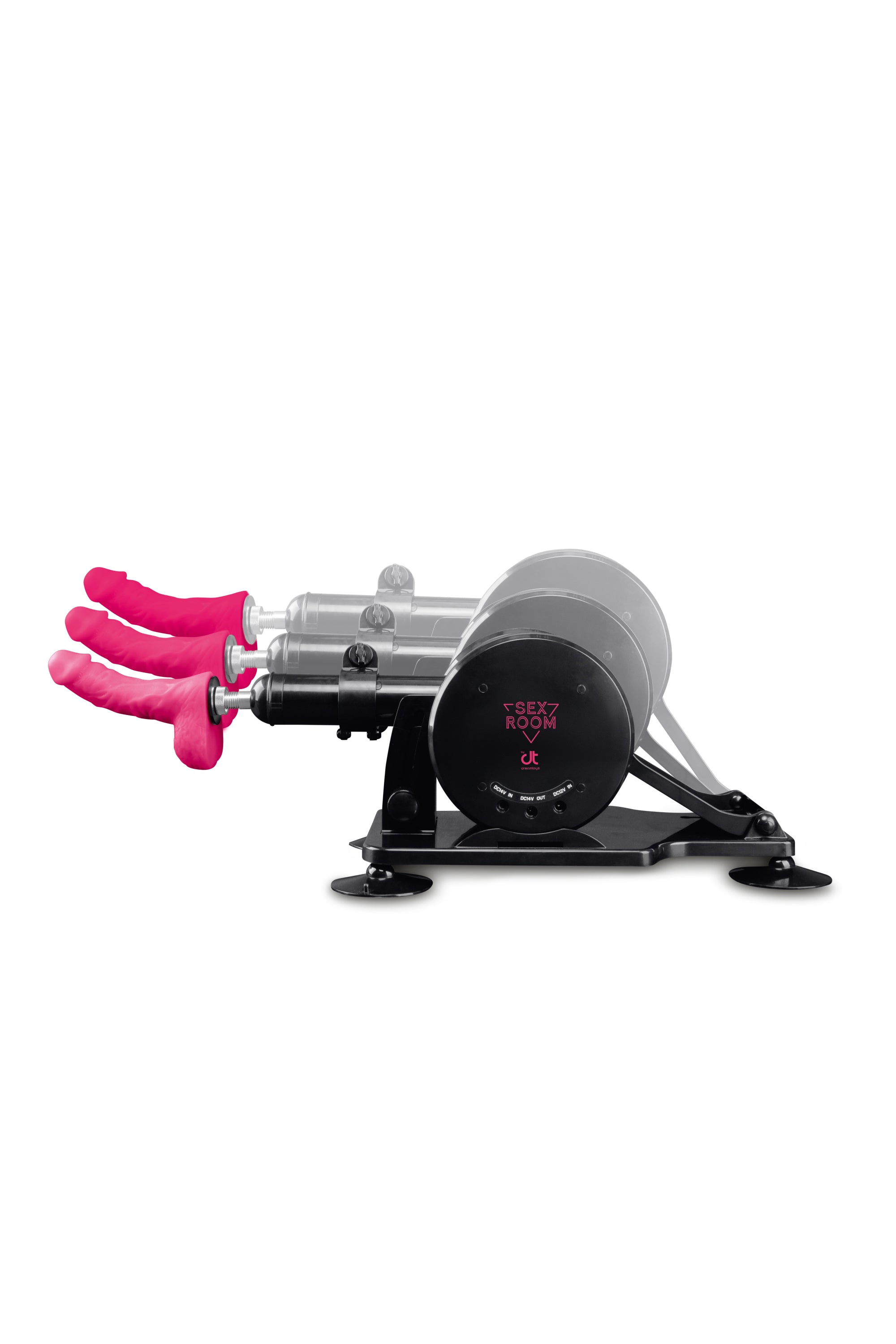 REMOTE-CONTROLLED THRUSTING MACHINE FOR THE SEX ROOM