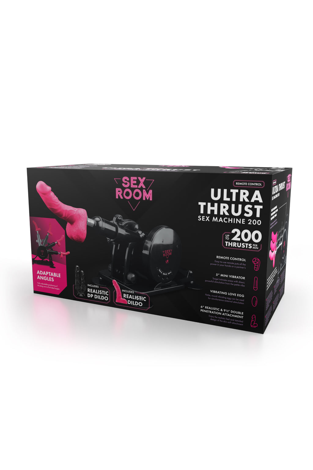 REMOTE-CONTROLLED THRUSTING MACHINE FOR THE SEX ROOM