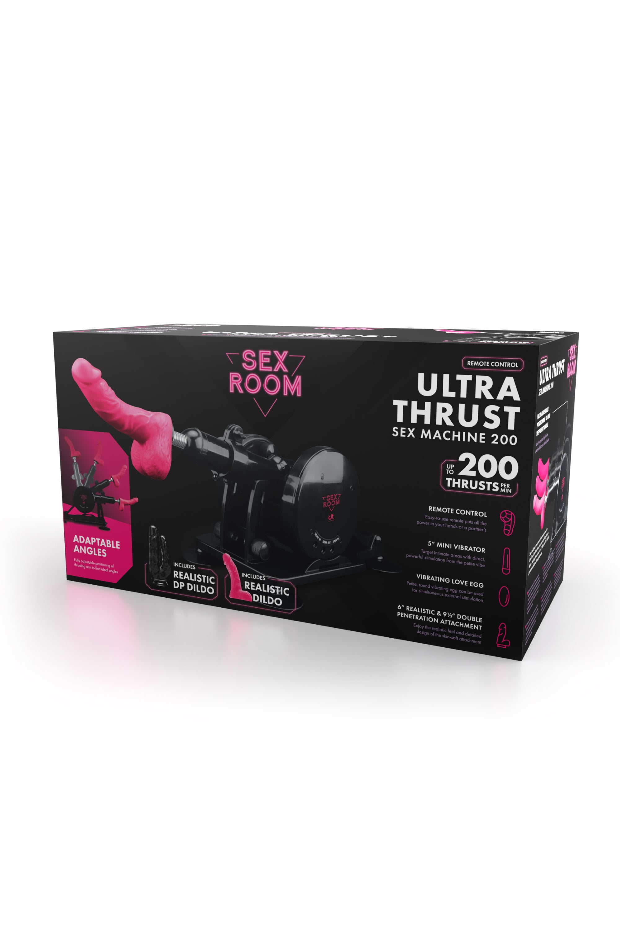 REMOTE-CONTROLLED THRUSTING MACHINE FOR THE SEX ROOM
