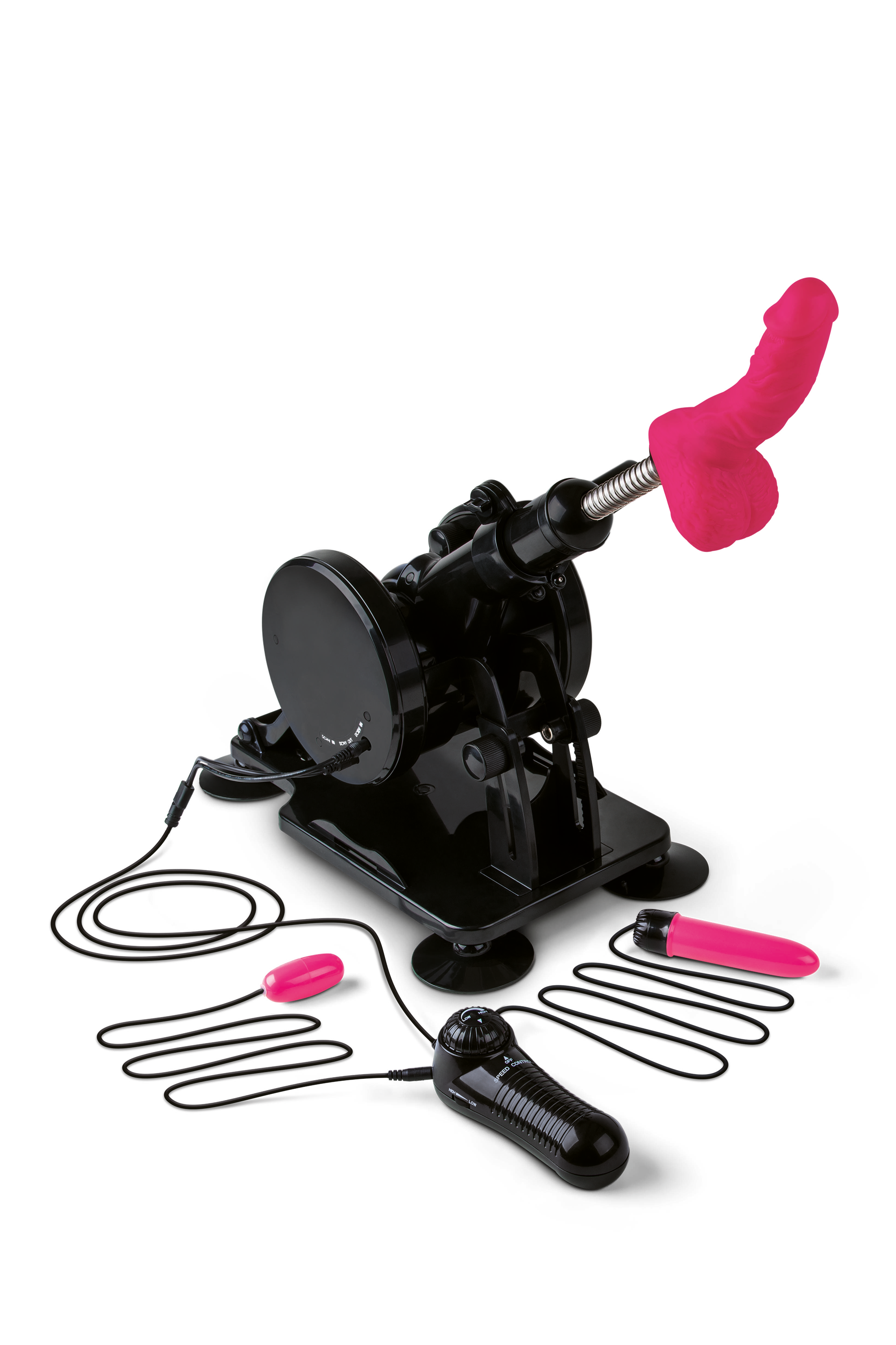 REMOTE-CONTROLLED THRUSTING MACHINE FOR THE SEX ROOM